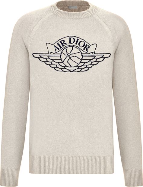 air dior jersey|Dior x Jordan White ‘Air Dior’ Sweater .